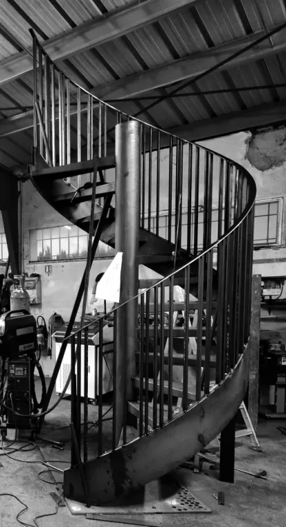 Escalier métallique sur mesure