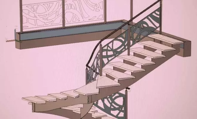 Escalier, Montréal, Aude Construction Métallique