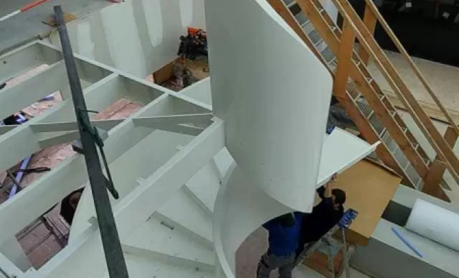 Escalier, Montréal, Aude Construction Métallique