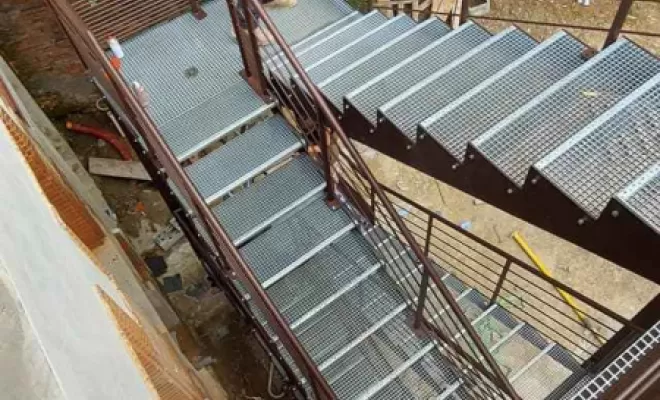 Escalier, Montréal, Aude Construction Métallique