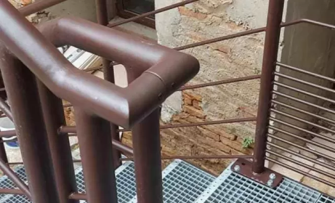 Escalier, Montréal, Aude Construction Métallique