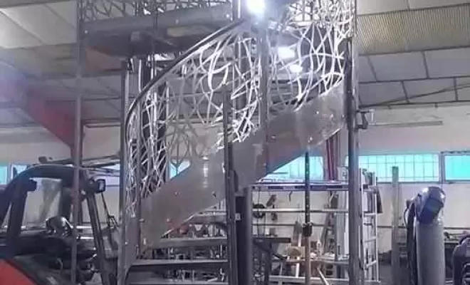 Escalier, Montréal, Aude Construction Métallique