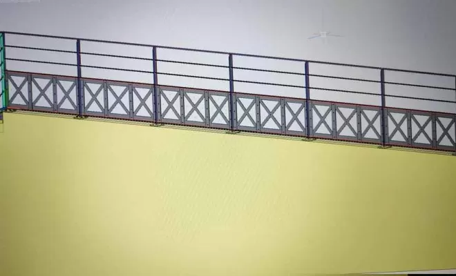 Plan d'étude projet 3D, Montréal, Aude Construction Métallique
