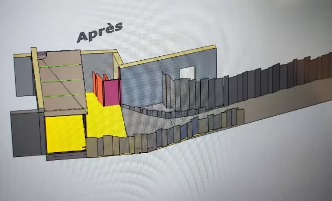Création de zone de rangement pour l'hôtel le Parc  à Carcassonne.